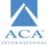 ACA International, a comprehensive resource for credit and collections communications, logo