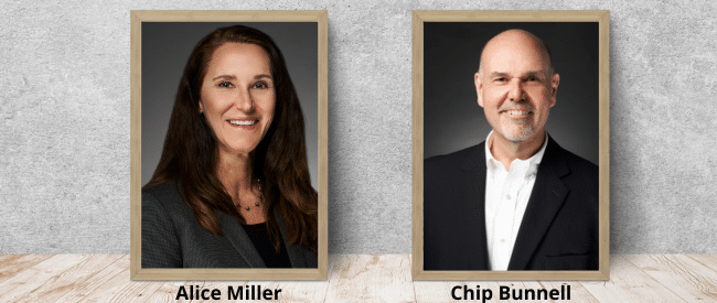 Alice Miller, Chip Bunnell Headshot