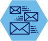 Optimized mail delivery icon