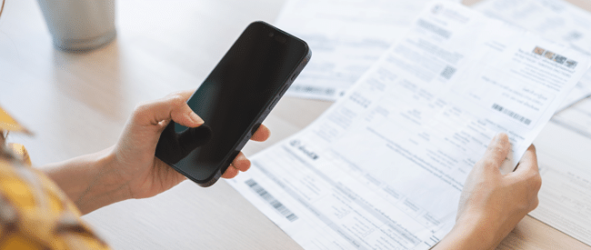 blend transactional print with digital communications